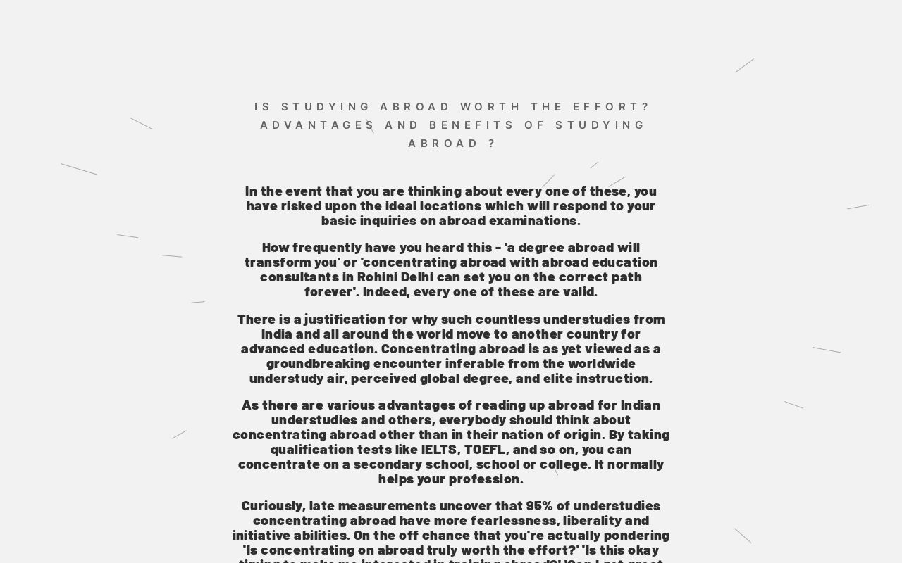 Is Studying Abroad Worth The Effort Advantages And Benefits Of is-studying-abroad-worth-the-effort-advantages-and-benefits-of